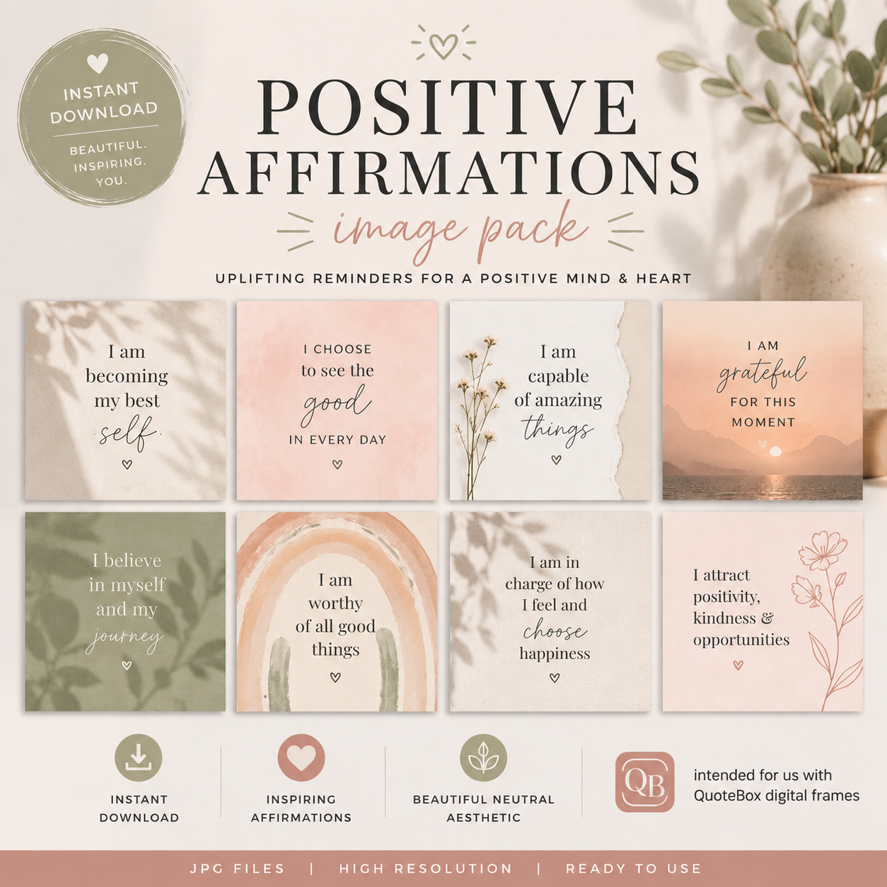 Positive Affirmation Image Pack