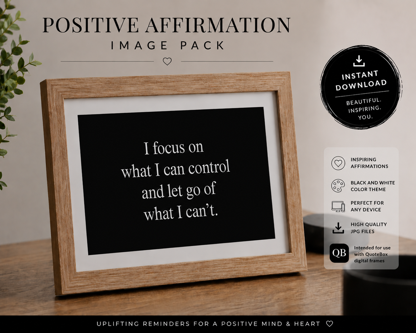Positive Affirmation Image Pack