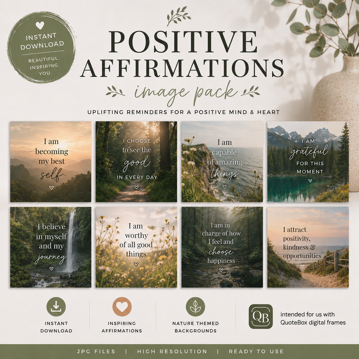 Positive Affirmation Image Pack
