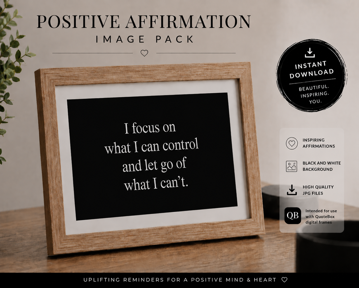 Positive Affirmation Image Pack